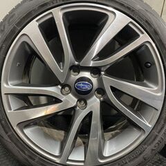 【TOYO NANOENERGY3 plus 225/45R18】夏タイヤ【SUBARU VMレヴォーグ 純正ホイール 18インチ 7.5J5HPCD114.3+55】20年製 バリ溝　(MTJ710)クレジットカード QRコード決済可能