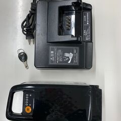 折りたたみ電動アシスト自転車 パナソニック ブラック ※動作チェックOK/現状販売の画像