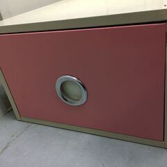 A3695　昭和レトロ 衣装ケース ガンガン アンティーク 多目的ケース 道具箱 収納ケース ボックスの画像