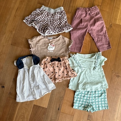 夏服女の子サイズ90 (さささささ) 芦原のキッズ用品《子供服》の中古  