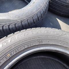 ①夏タイヤ 225/60R17  GRANDTREK PT3  ダンロップ グラントレック ノーマルタイヤの画像