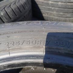 ①夏タイヤ 225/60R17  GRANDTREK PT3  ダンロップ グラントレック ノーマルタイヤの画像