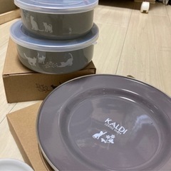 猫モチーフキッチン用品の画像