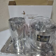 新品未使用 　　シェリー　アイスペール 水割りセット