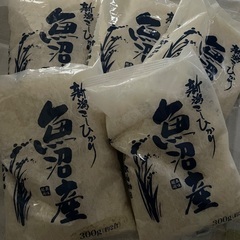 新潟こしひかり魚沼産300グラム5個