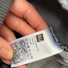 未使用　GU ミニスカートSサイズの画像