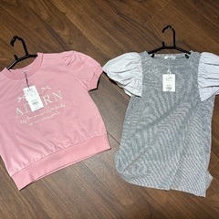 新品未使用レディースTシャツ2枚