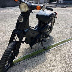 エンジン始動動画あり在庫多数投稿してます堺市堺区リトルカブ50の画像