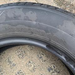 タイヤホイール2本セットの画像