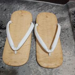 雪駄、除菌清掃済み、しっかりした作りになっています、26cm〜2...