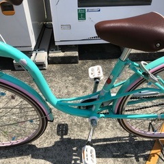 あさひ/子供用自転車/24インチ/F180783034/緑の画像