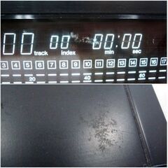 Technics　コンパクトディスクプレーヤー　SL-P770　動作良好　CDデッキ CDプレーヤーCOMPACT DISC PLAYER　松下電器　テクニクス　日本製の画像