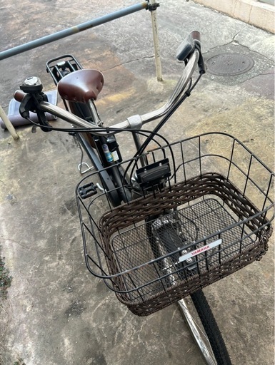 ヤマハパスウィズ電動アシスト自転車バッテリー＆充電器付き