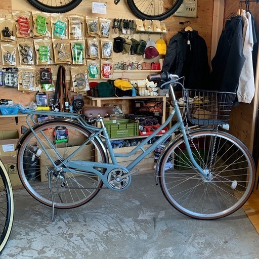 北見市発】NOSTALIA ZERO 一般用自転車 S9800893 6段ギア 27インチ