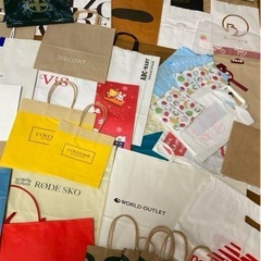 ショップ袋・ショッパー・紙袋○まとめ売りの画像