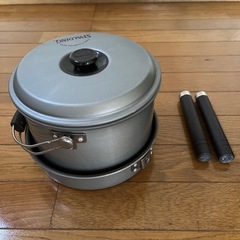 お取り引き中　
SPALDING キャンプ用鍋3点セットの画像