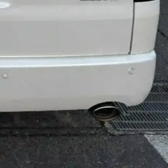 ハイエース　マフラーカッターの画像