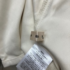 ☆値下げ☆W2504-371 ems excite 総刺繍パワショルブラウス レディース ホワイト Fサイズ 中古の画像