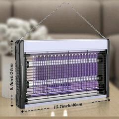 【sold out！】新品未使用‼️虫除け/3200V電撃殺虫器 蚊取りランプ 屋内用殺虫器 取り外し可能なトレイ付き の画像