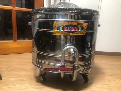 タンドール / ガス調理オーブン / 保温調理鍋 ステンレス製　中古品 2025年式