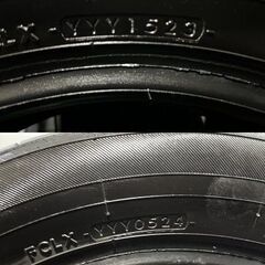 YOKOHAMA BluEarth E50C 185/65R15 15インチ 夏タイヤ 4本 23～24年製 バリ溝 アクア アリオン プレミオ フリード ノート等　(MTM573)クレジットカード QRコード決済可能の画像