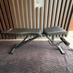 f●■Hanasunou トレーニングベンチ・角度調節 /折り畳み式/耐荷重300KG 筋トレの画像