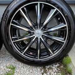 WEDS レオニスWX 17インチタイヤホイールセット　205/55R/17　の画像