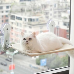  吸盤 猫 窓用 ハンモック 折畳み式