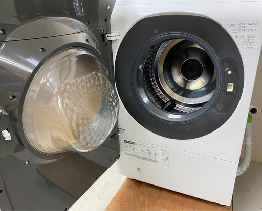 SHARP シャープ  ドラム式電気洗濯乾燥機 11.0kg ES-G111-NL 2019年製