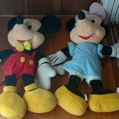ミッキー　ミニー　ぬいぐるみ　セット