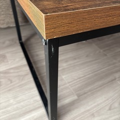 ニトリセンターテーブルミドルブラウン (fu) 藤が丘のテーブル