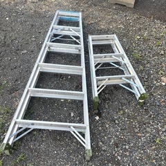 アルミ合金専用脚立2個セットの画像