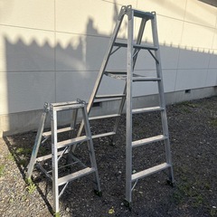 アルミ合金専用脚立2個セットの画像