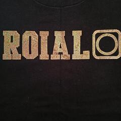 Ｔシャツ　ROIAL レディース　黒の画像