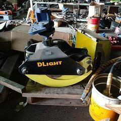 クレーン車  ミニバッグホーンローテイダー付きグラプル