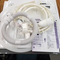 SHARP ドラム式 電気洗濯乾燥機 ES-U111-TR 2019年製　の画像
