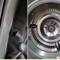 SHARP ドラム式 電気洗濯乾燥機 ES-U111-TR 2019年製　の画像