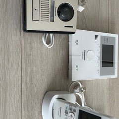 パナソニックドアホン子機1
台付き