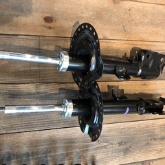 デリカD5◆美品◆MITSUBISHI 三菱 CV1W デリカ D5 純正 サスペンションキット サスキット ショック アブソーバー スプリングの画像