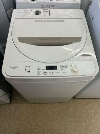 SHARP 全自動電気洗濯機　4.5㎏　2021年製