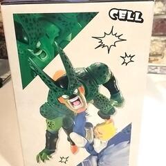 ドラゴンボール　1番くじ　C賞 セルとベジータのフィギュアの画像