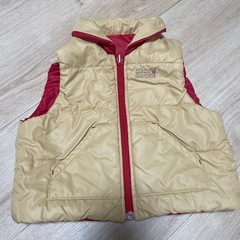 ミキハウス リバーシブル ベスト 80センチの画像
