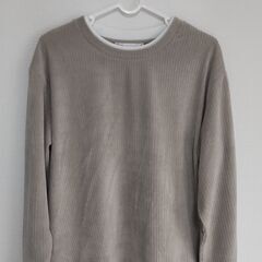 ikka カットコールフェイクレイヤードプルオーバー ベー…