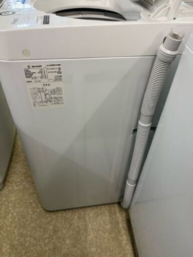 ②　SHARP 全自動電気洗濯機　5.5㎏　2020年製