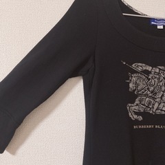 BURBERRY BLUE LABELワンピース　ブラック　Mの画像