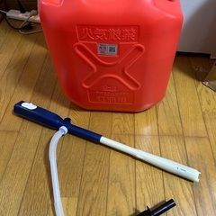 【期限付☆4月20日まで！】石油ストーブ コロナ FH-WX5714BY 中古品 / 灯油、灯油ポンプ付きの画像