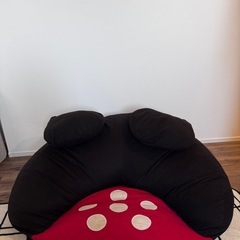 【無料】ミッキー型クッションチェア