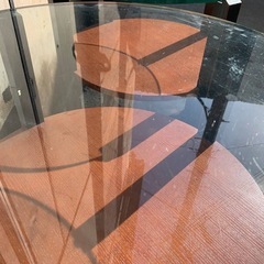✅丸テーブル　2点セット✅の画像