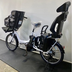 1年保証 送料無料 ヤマハ パスキッス 20インチ 子供乗せ 電動アシスト自転車の画像