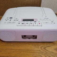 ジャンク　TOSHIBA 東芝 CDラジカセ TY-CDS8